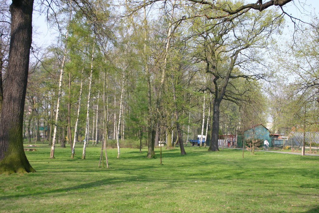 Jaro v parku a Hobbyparku