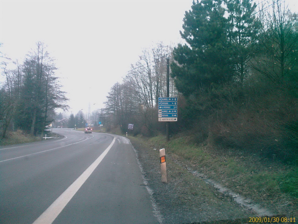 Křižovatka u Emca (Skřečoň)
