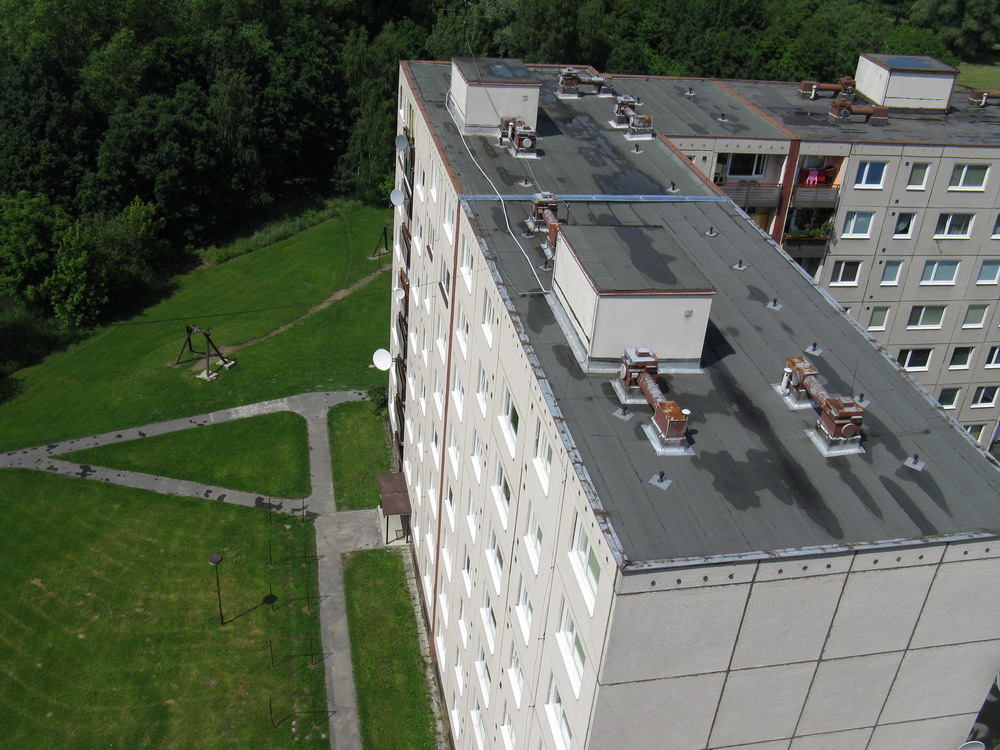 Pohled na Bohumín ze sídliště Tovární - zvětšit fotografii