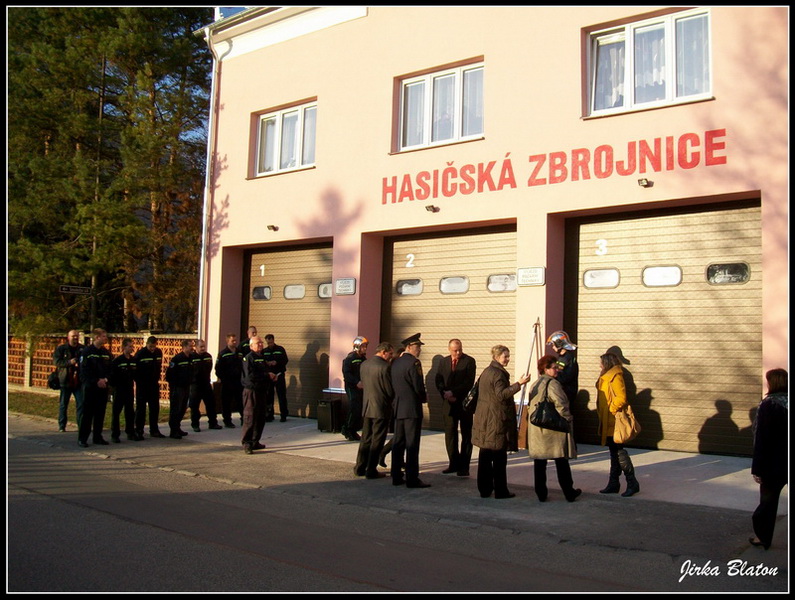 Otevření hasičské zbrojnice ve Starém Bohumíně