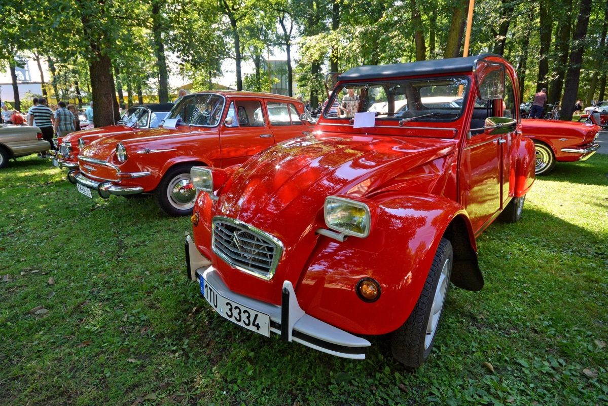 Historická vozidla v Hobbyparku 2021