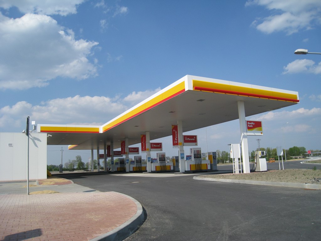 Čerpací stanice EuroOil - směr Ostrava