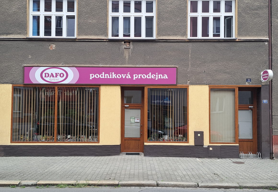 DAFO - koření, s. r. o. - podniková prodejna
