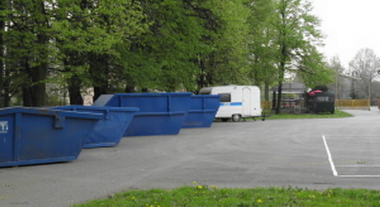 Mobilní sběrný dvůr zastavil v Nové Vsi