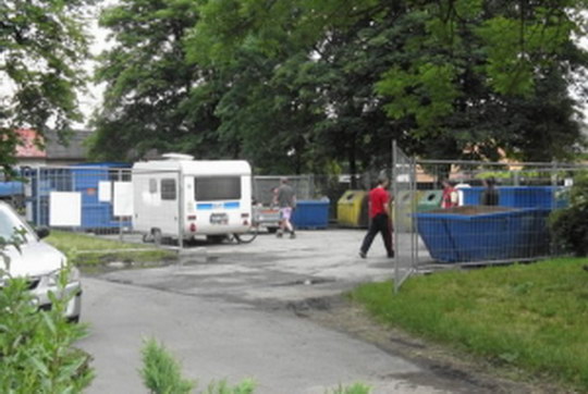 Mobilní sběrný dvůr zavítal do Vrbice