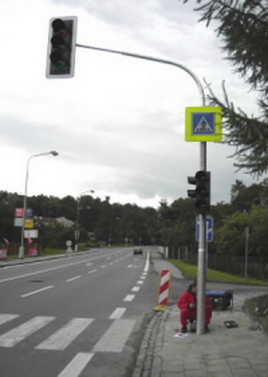 Skřečoň má semafor, připravuje se jeho spuštění