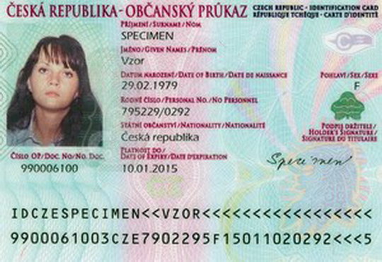Elektronická žádost o občanský průkaz