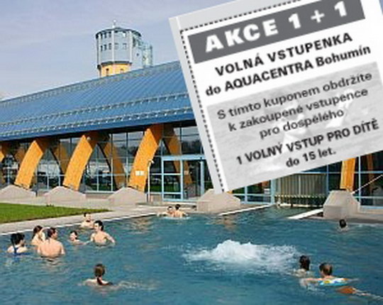 Aquacentrum upraví provozní dobu a s pomocí kupónu nabízí vstup zdarma