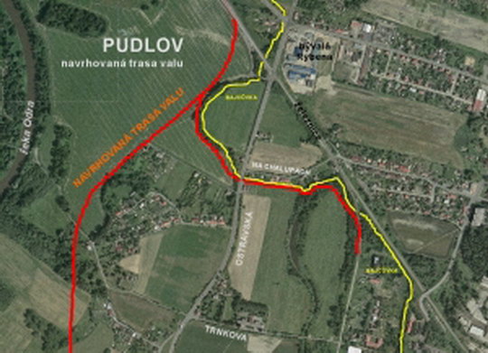 Bohumín připravuje smlouvu pro finanční dar k pořízení projektu pro hráze v Pudlově