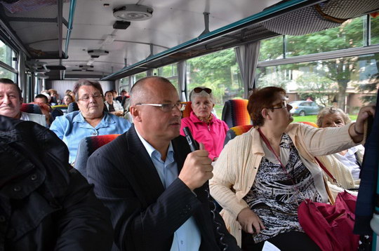 Senioři vyrazili na exkurzi Bohumínem