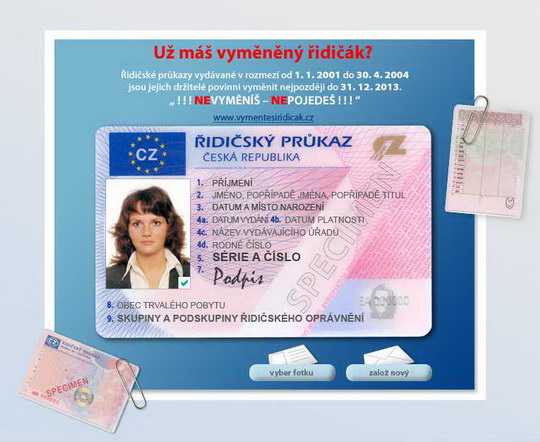 Díky unikátní aplikaci v Bohumíně snadno zjistíte, jestli si musíte vyměnit řidičák