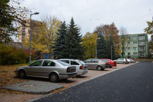 V Bohumíně vzniklo v Šunychelské ulici nové parkoviště