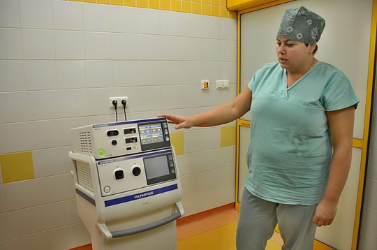 Nový přístroj v bohumínské nemocnici je k pacientkám šetrnější