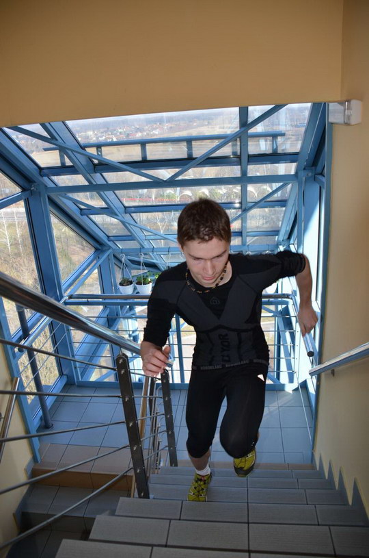 Už podeváté se v Bohumíně poběží do 187 schodů Penzionu ve věži
