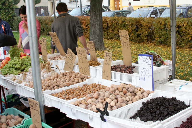 Selský rynek na náměstí v Bohumíně právě dnes