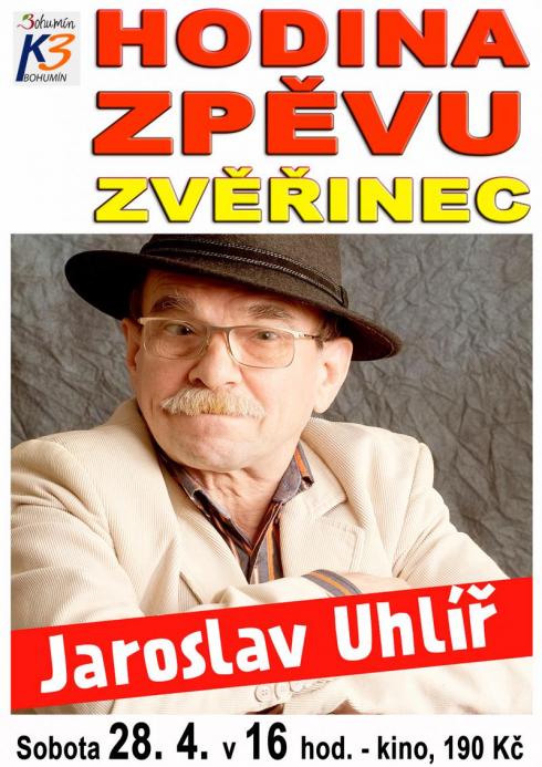 Do Bohumína míří Jaroslav Uhlíř s legendární Hodinou zpěvu