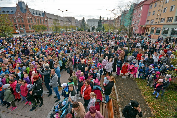 Bohumín zahájil oslavy 100. výročí republiky novým rekordem