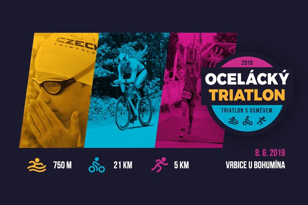 Plavání, jízdu na kole a běh nabídne Ocelácký triatlon ve Vrbici