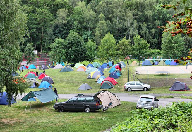 První nový stellplatz pro obytné vozy a karavany bude na Landeku