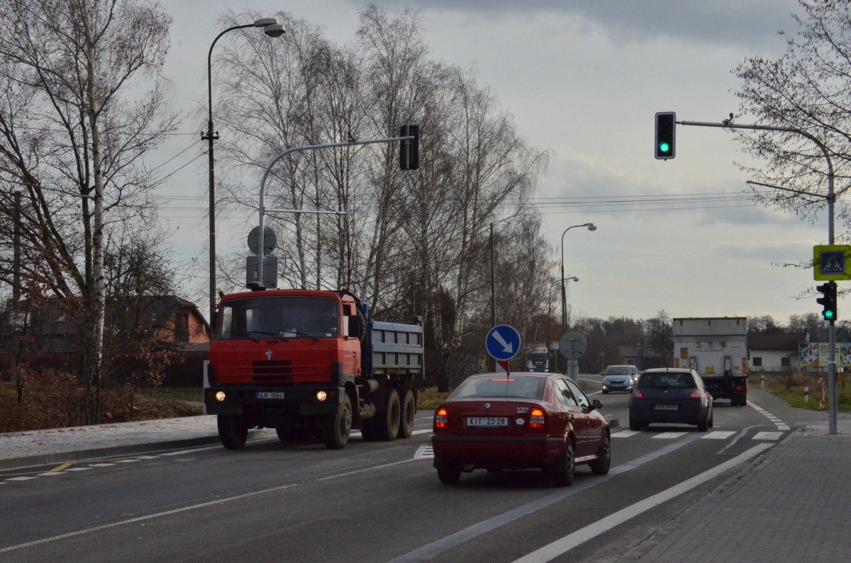 Zpomalovací semafor je otestován, přechod ještě bude nasvětlen