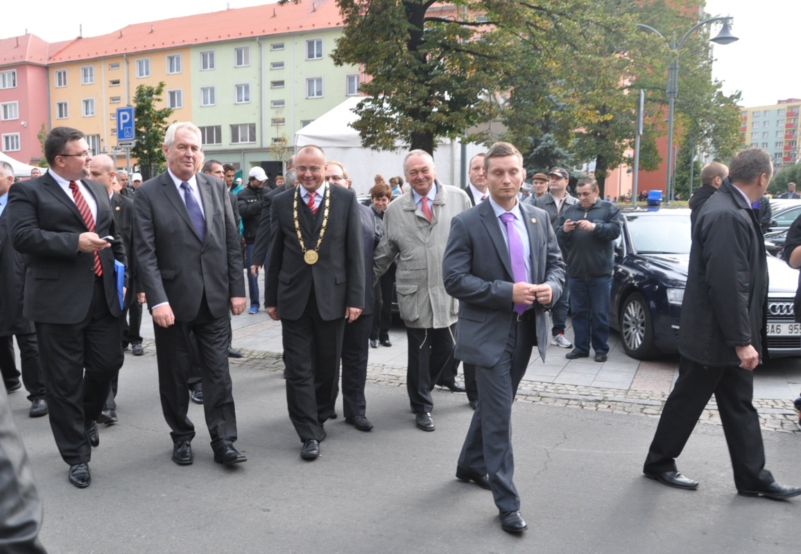 Pozvání prezidenta na setkání s občany Bohumína