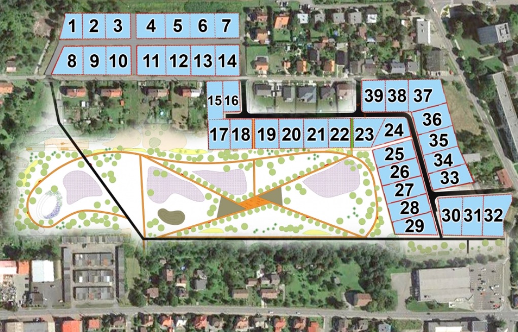Bohumín v předstihu prodal většinu pozemků pro výstavbu rodinných domů
