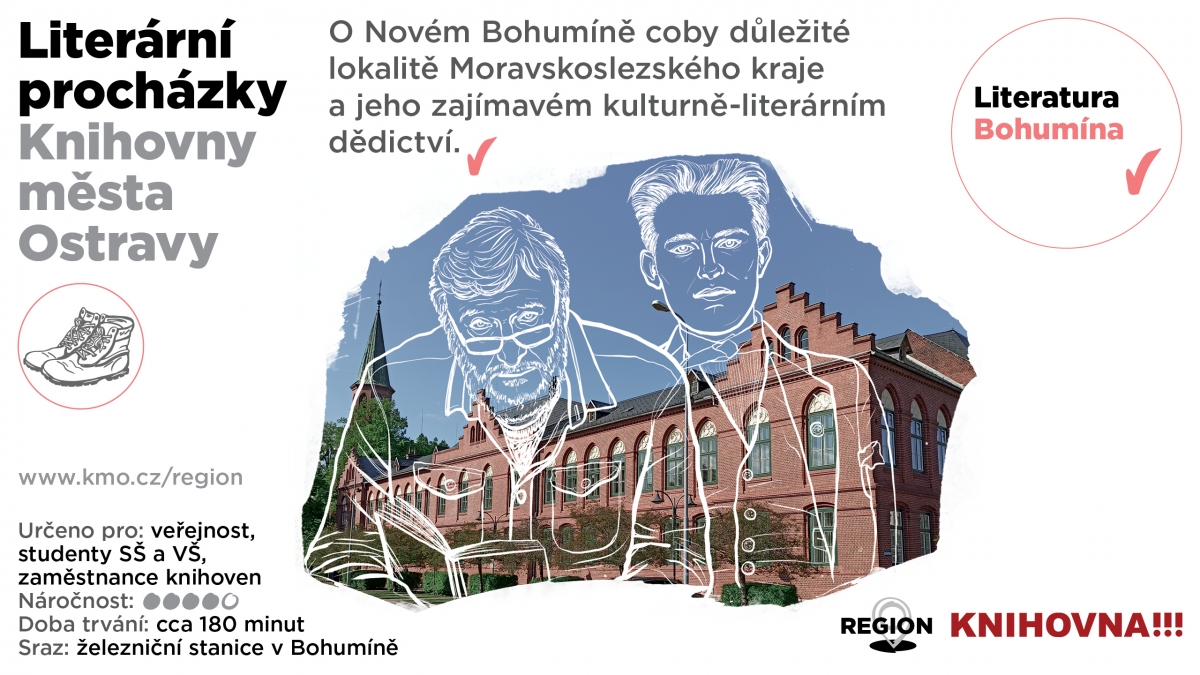 Literatura námětem komentované procházky Novým Bohumínem