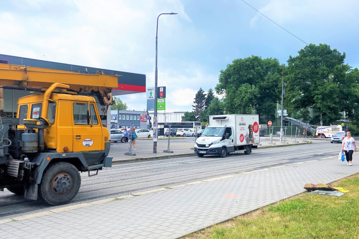 Město zahájilo přestavbu autobusového stanoviště