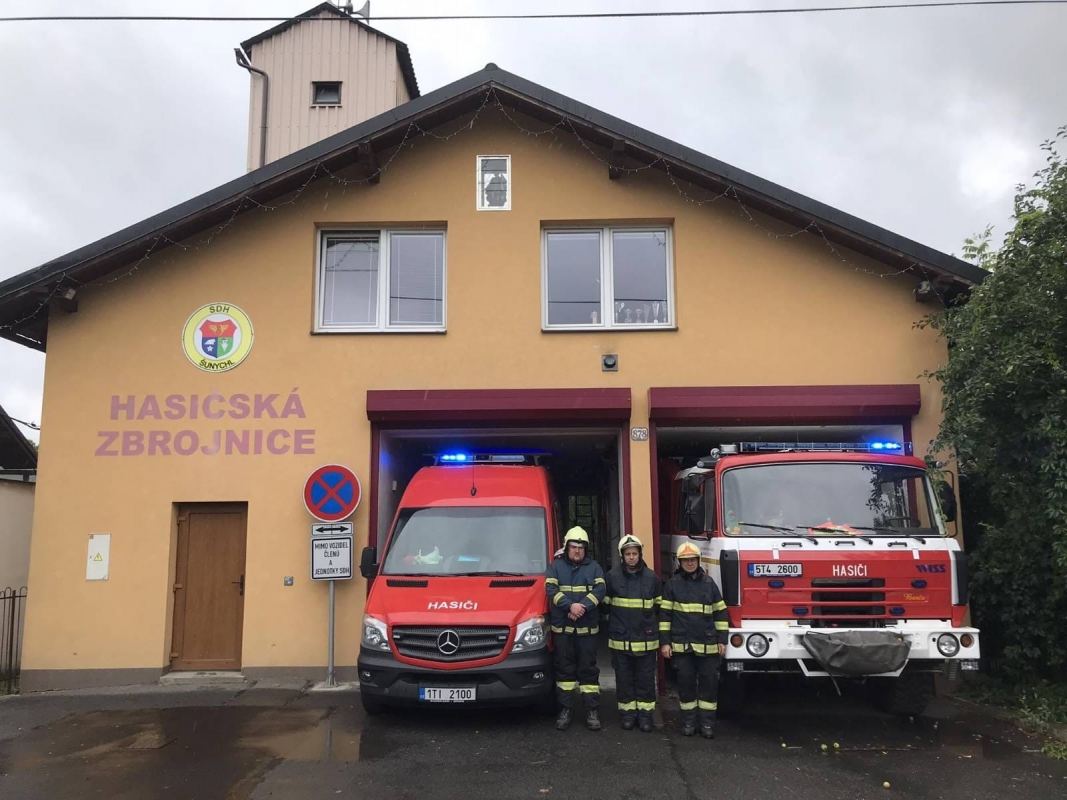 Hasiči v Bohumíně uctili minutou ticha kolegu, který zemřel při výkonu povolání