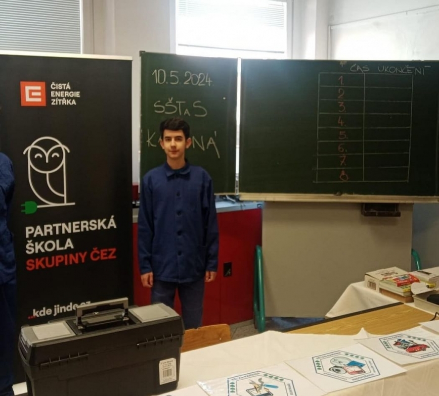 Mezi krajem oceněnými středoškoláky Lukáš Pecháček z Bohumína