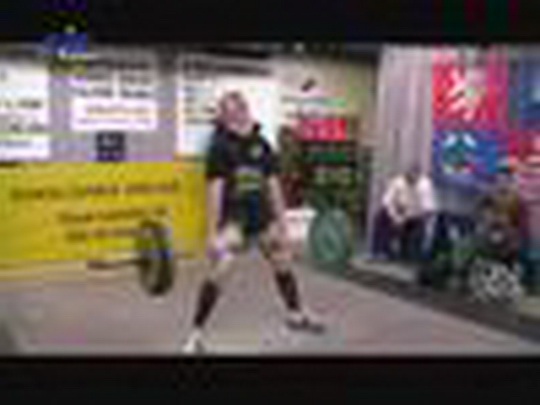 Silový trojbojař Tomáš Turek - show video