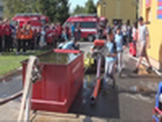 Závody hasičů v Kopytově