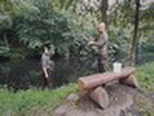 Bakterie ekologicky čistí dno rybníka v Gliňoči - show video