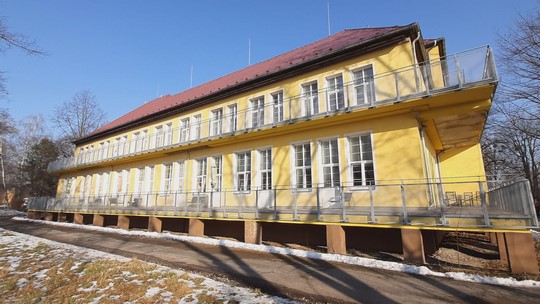 Nemocnice: Nový pavilon, energocentrum, LDN a domov seniorů - przedstawić wideo