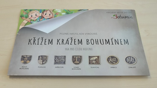 Nová stolní hra Křížem krážem Bohumínem - show video