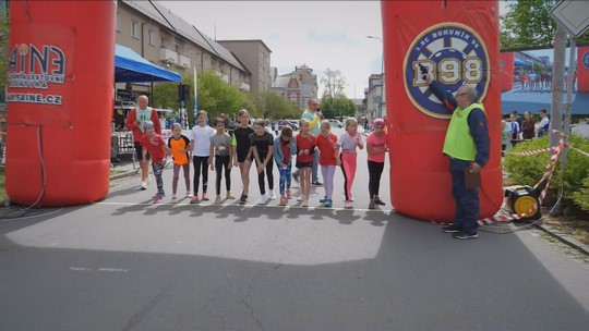 Májový běh Bohumínem 2024 - zobrazit video