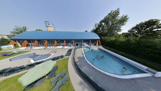 Aquacentrum - průplavový bazén - Zobrazit virtuální prohlídku