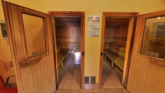 Aquacentrum - saunový svět - finské sauny (rok 2010) - Zobrazit virtuální prohlídku
