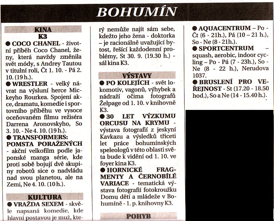 Volný čas - Zvětšit