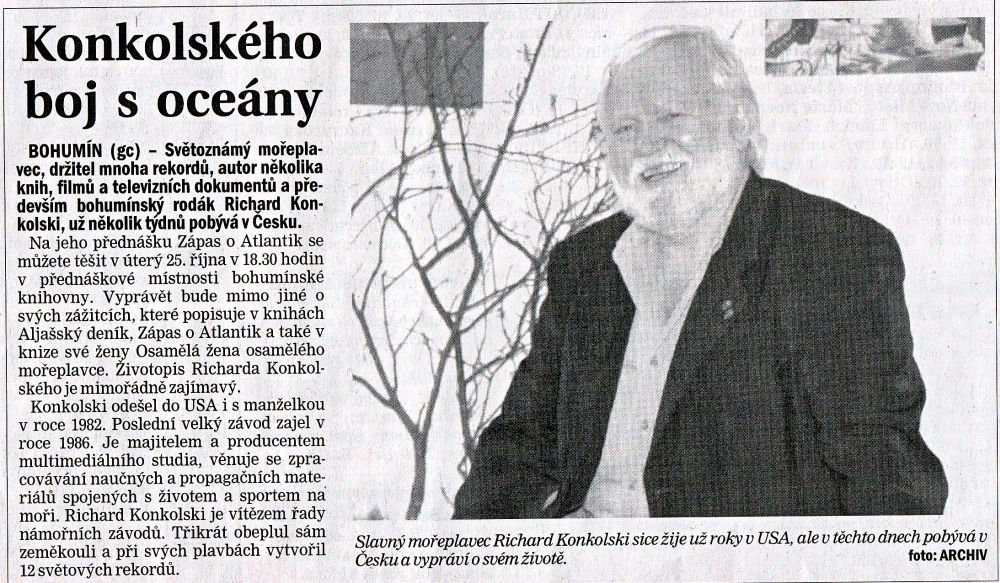Konkolského boj s oceány - Zvětšit